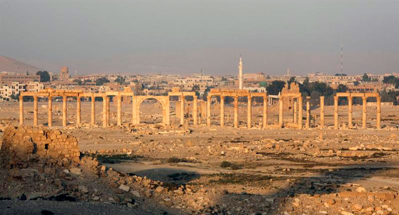 ONU condena el terrorismo en ciudad siria de Palmira