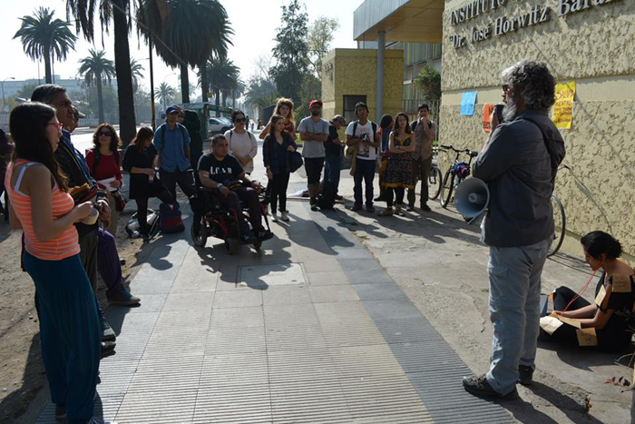 Protestan contra el tratamiento de Electroshock en Santiago