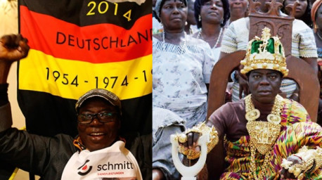El rey africano que gobierna desde Alemania por Skype