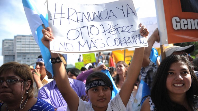 Guatemala: Insisten en la renuncia de Pérez Molina