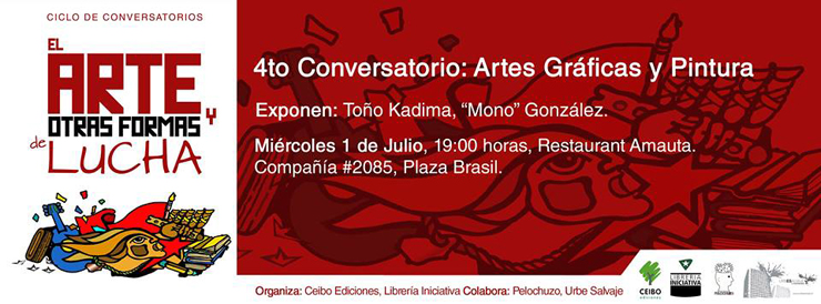 “El arte y otras formas de lucha”: Alejandro “Mono” González y Antonio “Toño” Kadima conversan sobre pintura, muralismo y resistencia