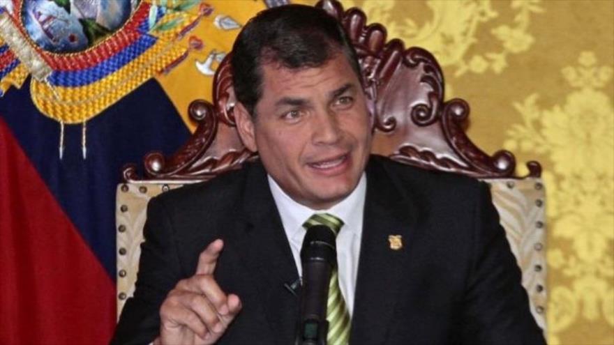 Correa advierte: “Muy atentos, hay un golpe en marcha”