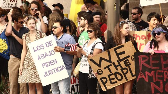 Texas: protestas contra el racismo y la brutalidad policial