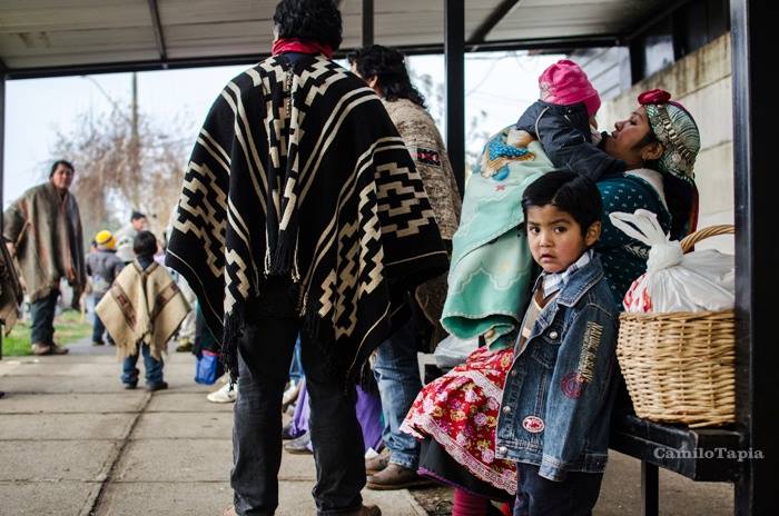 Más de 700 personas participaron de ceremonia ancestral en apoyo a presos políticos mapuche