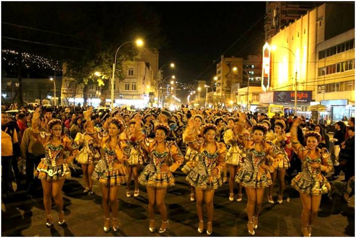 Gran fiesta del sol de los pueblos originarios en Valparaíso