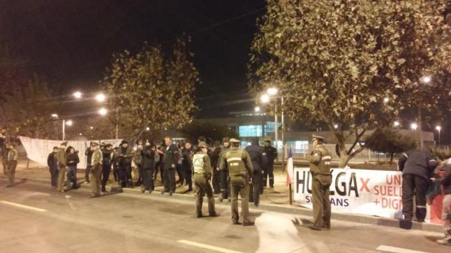 Huelguistas del Transantiago denuncian detenciones arbitrarias