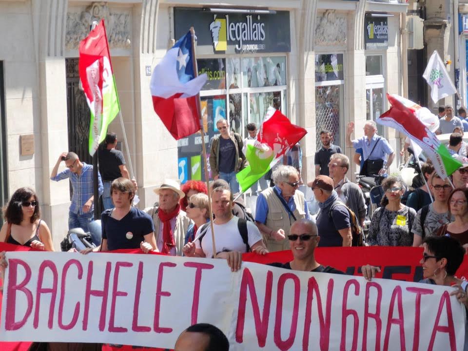 Francia se manifiesta a favor de los ex presos políticos en huelga de hambre