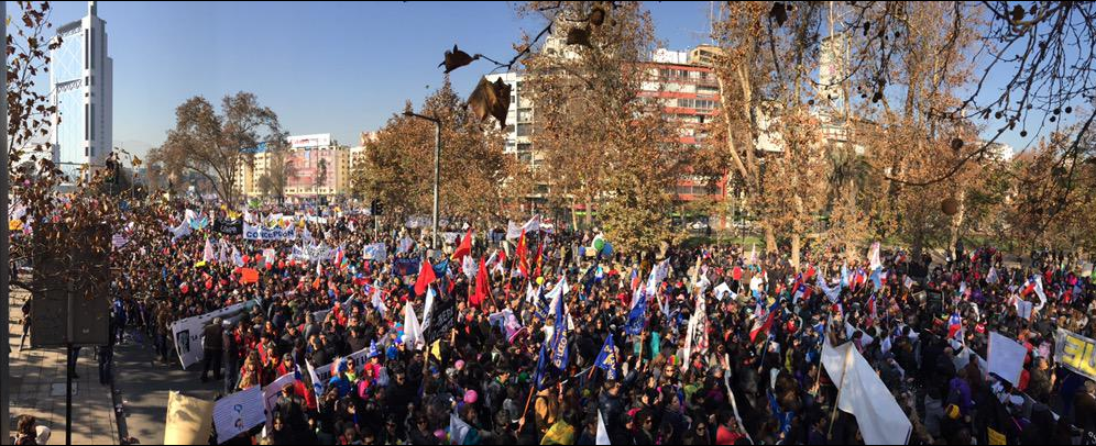 Marcha Nacional de Profesores: Masiva e inspiradora