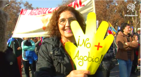 Así transcurrió la multitudinaria Marcha Nacional de Profesores [VÍDEO]