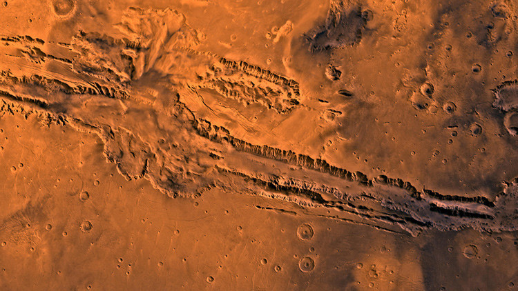 Hallan en Marte rastros «recientes» de agua