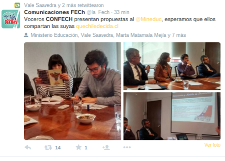 Ahora: CONFECh se reúne con Ministro de Educación