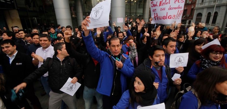 Fin a la huelga histórica de trabajadores de Entel