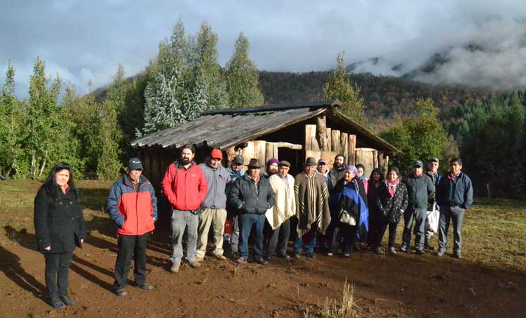 Emprendedores mapuche conocieron experiencia de turismo comunitario y defensa del territorio en Alto Biobío