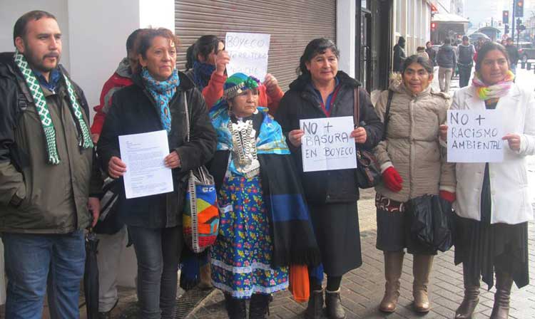 Familias mapuche acusan racismo ambiental e interpelan a autoridades por cierre de vertedero