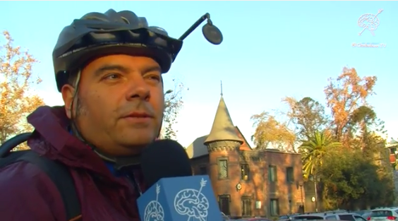 ¿Cómo influye a los ciclistas la pre-emergencia ambiental de Santiago?