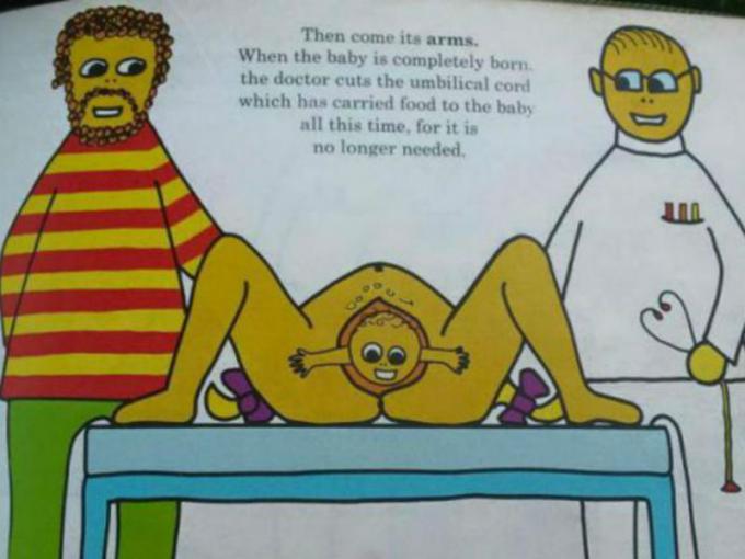 Este libro sobre ‘cómo se hace un bebé’ traumó a la gente en internet