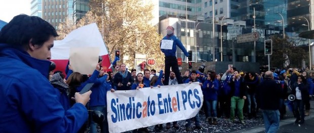 Trabajadores de Entel continúan secundando una huelga histórica
