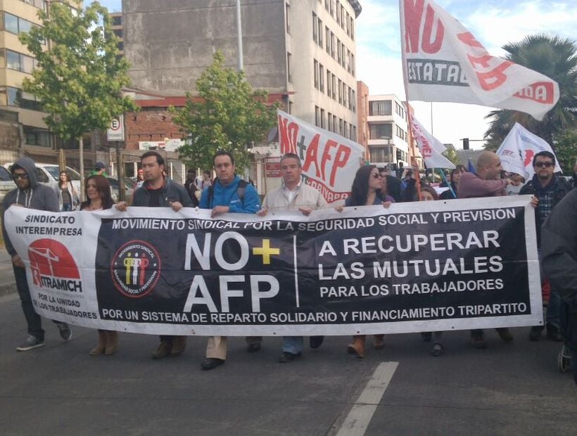 Masiva convocatoria a marcha contra las AFP’s