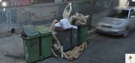 19 fotos misteriosas y perturbadoras captadas por Google Street View