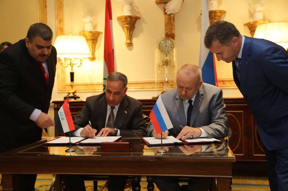 Rusia e Irak firman acuerdo de cooperación técnico militar