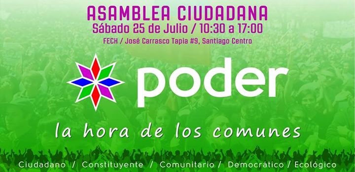 Mañana se realiza segunda Asamblea Ciudadana «La Hora de los Comunes»
