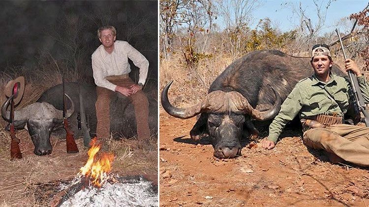 Polémicas imágenes de los hijos de Donald Trump asesinando animales exóticos