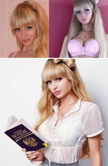 10 chicas que intentaron parecer muñecas de plástico… y lo consiguieron