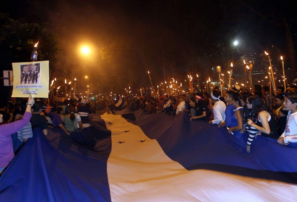 Honduras volvió a marchar contra la corrupción e impunidad