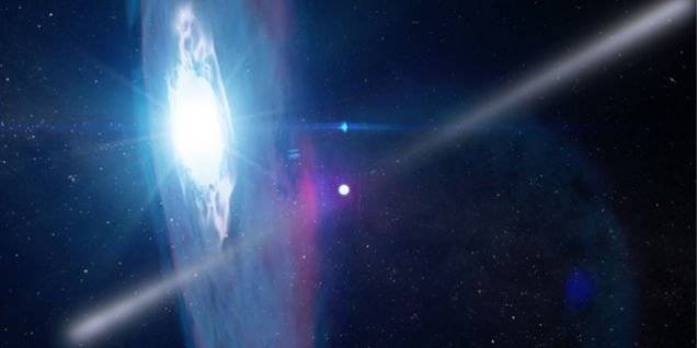 NASA advierte sobre épico estallido de rayos gamma en la galaxia que podrá observarse en 2018
