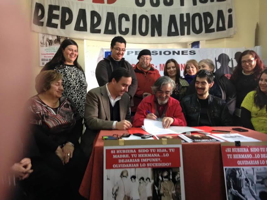 Tras 90 dìas en Huelga de hambre, Manuel Aguilante logró conformar en Magallanes, subcomisiones de Salud, Vivienda y Educación para resolver demandas de DD.HH. 