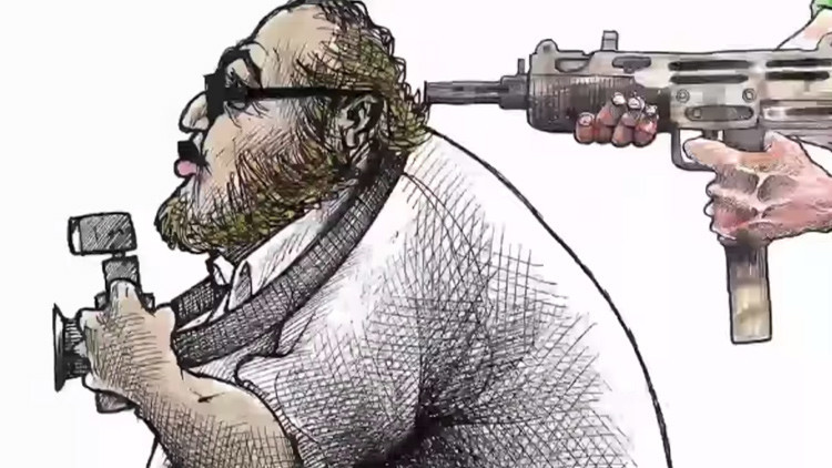 Periodista mexicano narra su secuestro con dibujos animados: «Solo somos estadísticas de las ONG»