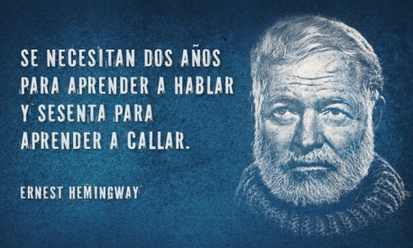 30 Frases célebres de Ernest Hemingway