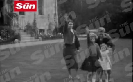 Difunden video de la reina Isabel II haciendo saludo nazi