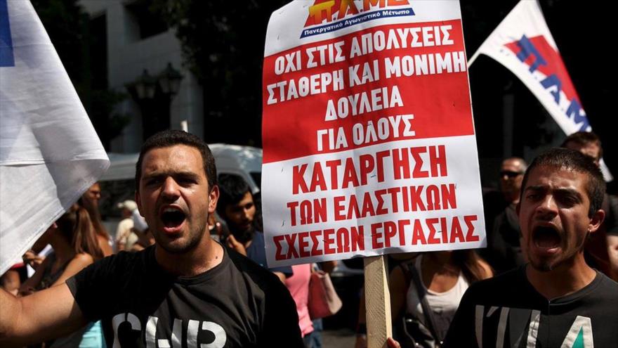 Comunistas griegos lideran nuevo ciclo de protestas contra recortes sociales