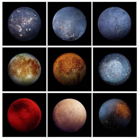 Una de estas imágenes es una luna, el resto son sartenes