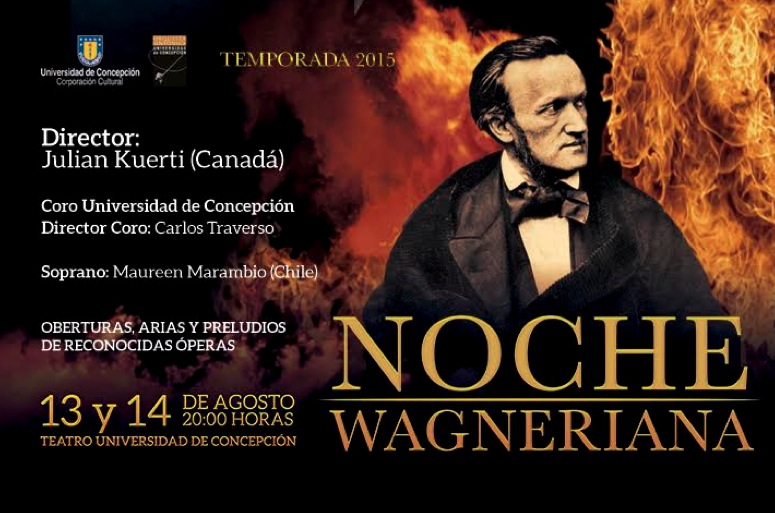 Orquesta Sinfónica y Coro Universidad de Concepción dan inicio a la temporada lírica con la Noche Wagneriana