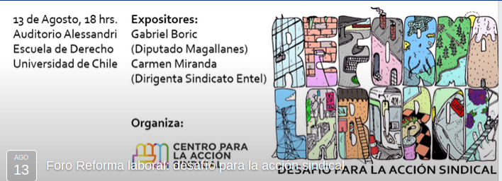 Foro sobre la reforma laboral: desafío para la acción sindical