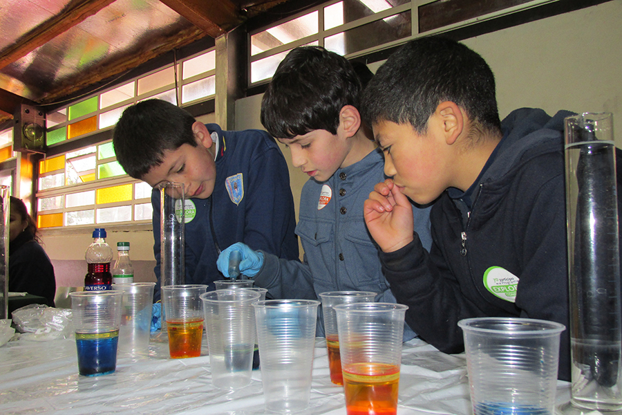 En Escuela Standard de Temuco se iniciaron talleres científicos TCC del PAR EXPLORA Araucanía