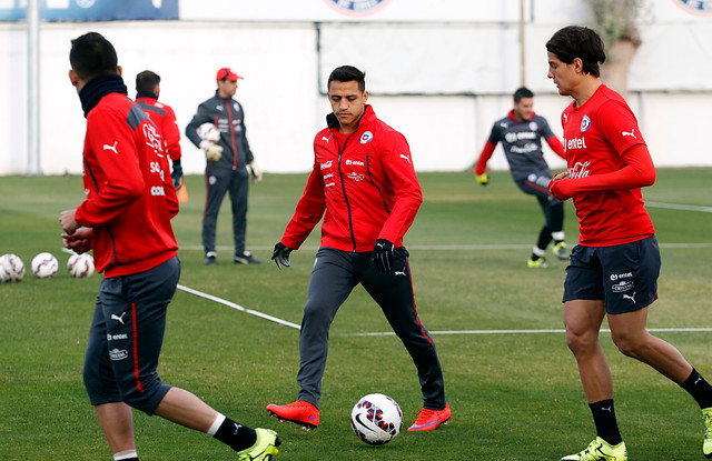 Selección chilena ya trabaja para amistoso con Paraguay