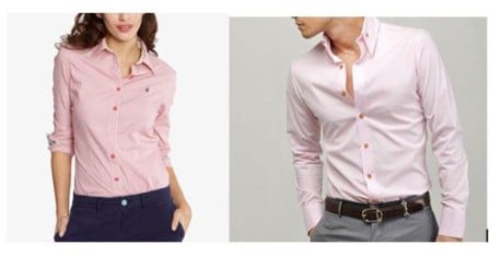 ¿Sabes por qué las mujeres tienen los botones de la camisa a un lado y los hombres a otro?