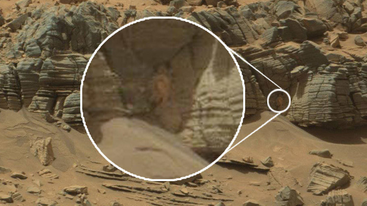 La NASA publica la foto de un ‘gigantesco cangrejo extraterrestre’ en Marte