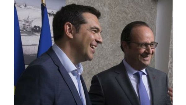 Tsipras y Hollande: Atenas puede concretar un acuerdo este mes