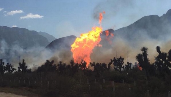Incendio en gasoducto mexicano deja cinco muertos