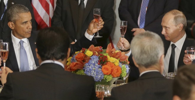 Obama y Putin certifican sus diferencias sobre Siria durante su reunión en la cumbre de la ONU