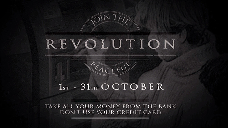 ‘Octubre Negro’: Anonymous anuncia una «revolución pacífica» contra los bancos