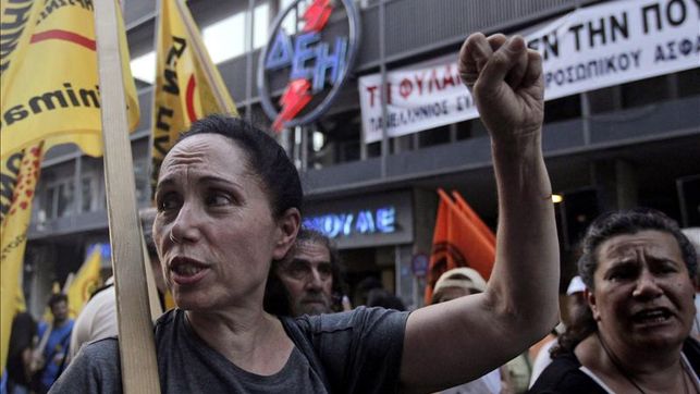 Las políticas capitalistas generan desempleo récord y desplome industrial en Grecia