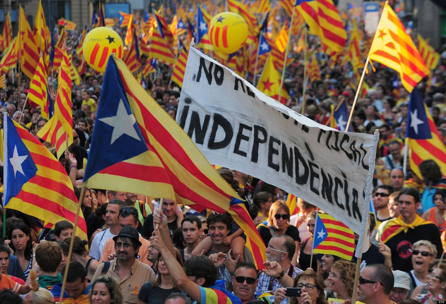 Independencia Cataluña: «Podría ser una de las grandes revoluciones democráticas del sur de Europa»