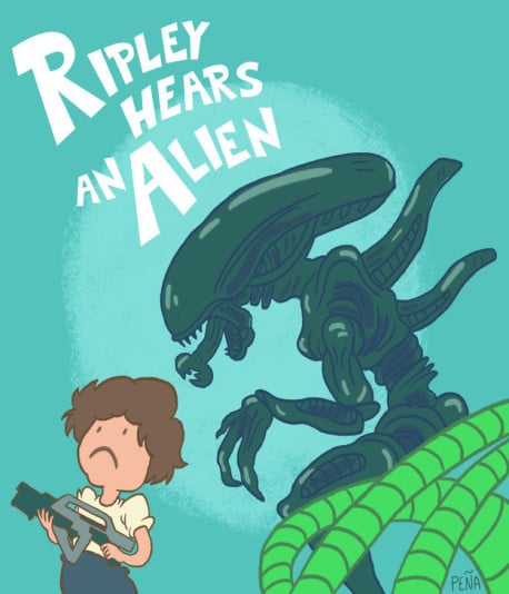 10 películas de terror imaginadas como cuentos infantiles