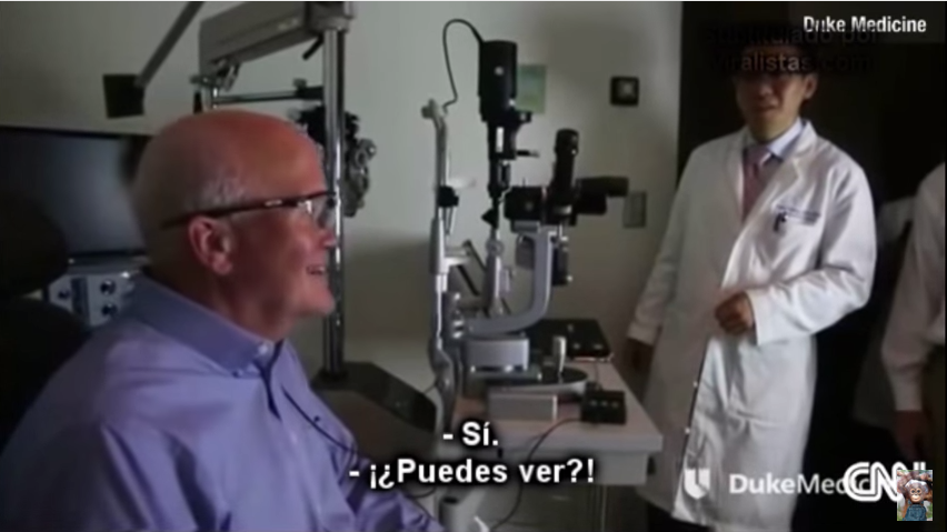 ¡Tremendo! Hombre recupera la vista después de 33 años de ceguera
