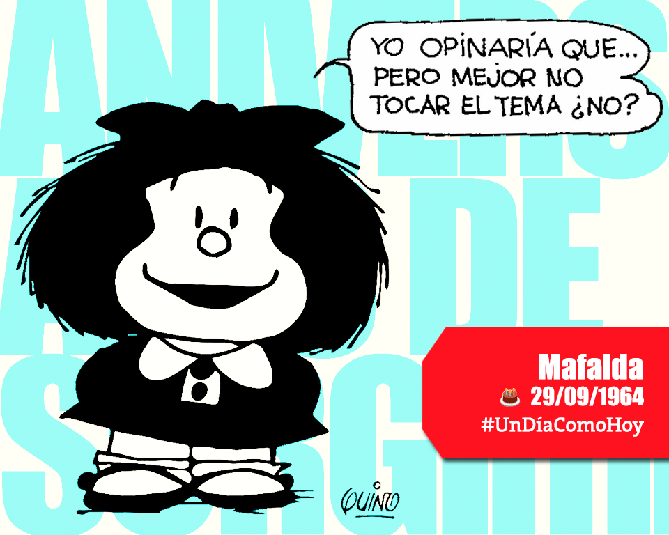 ¡Nace Mafalda!